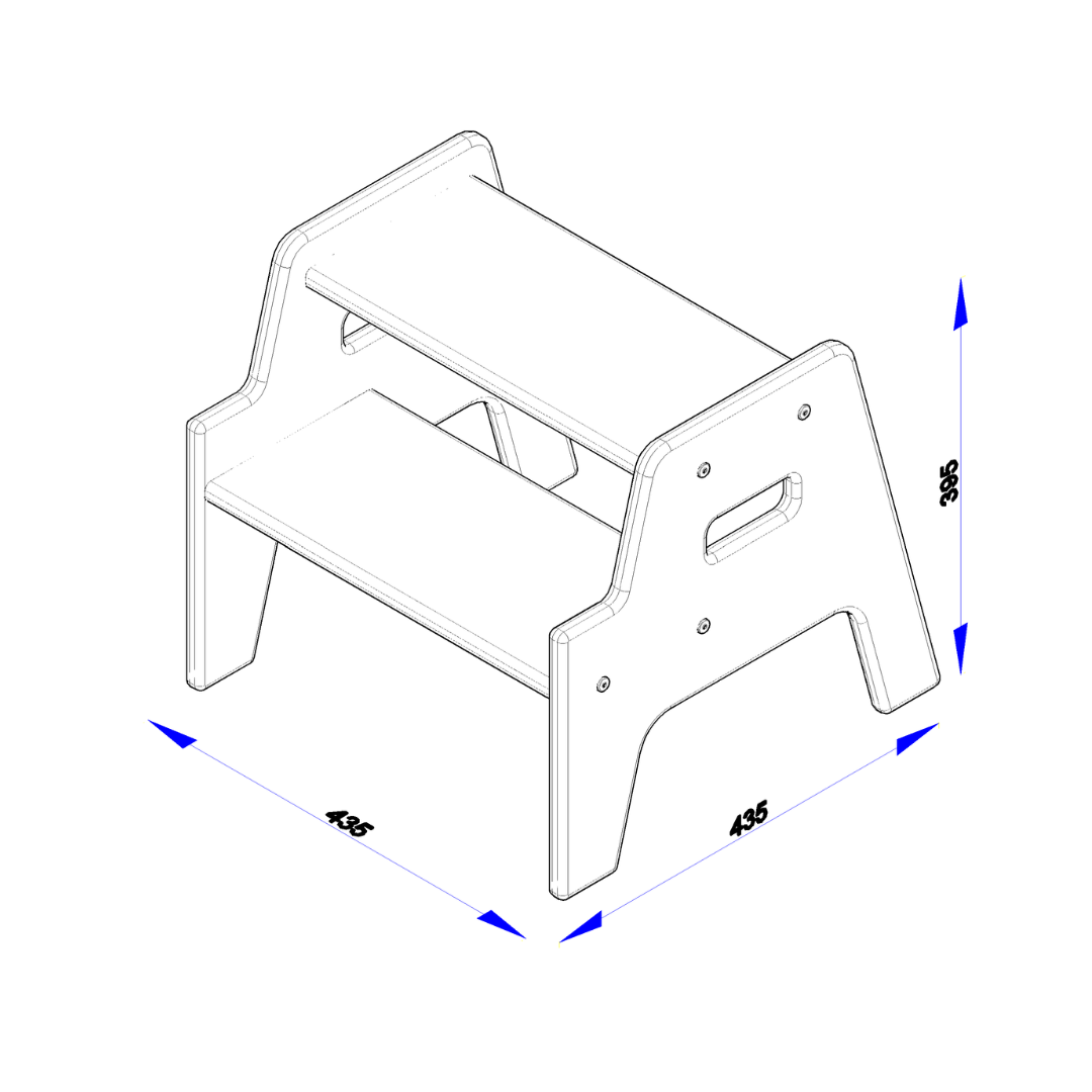 ELEGANT STEP STOOL